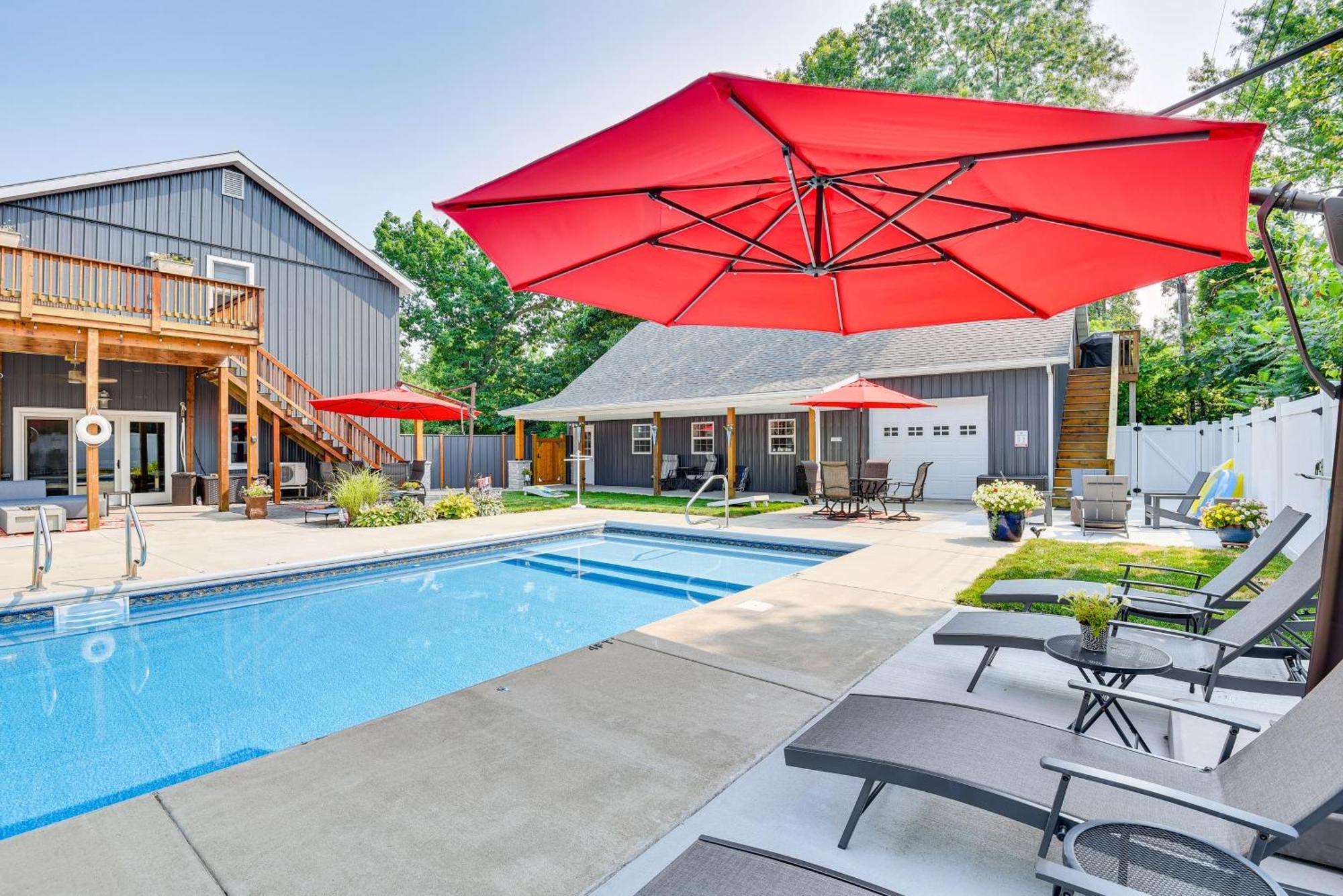 Benton Harbor Apt With Balcony And Shared Fire Pit מראה חיצוני תמונה